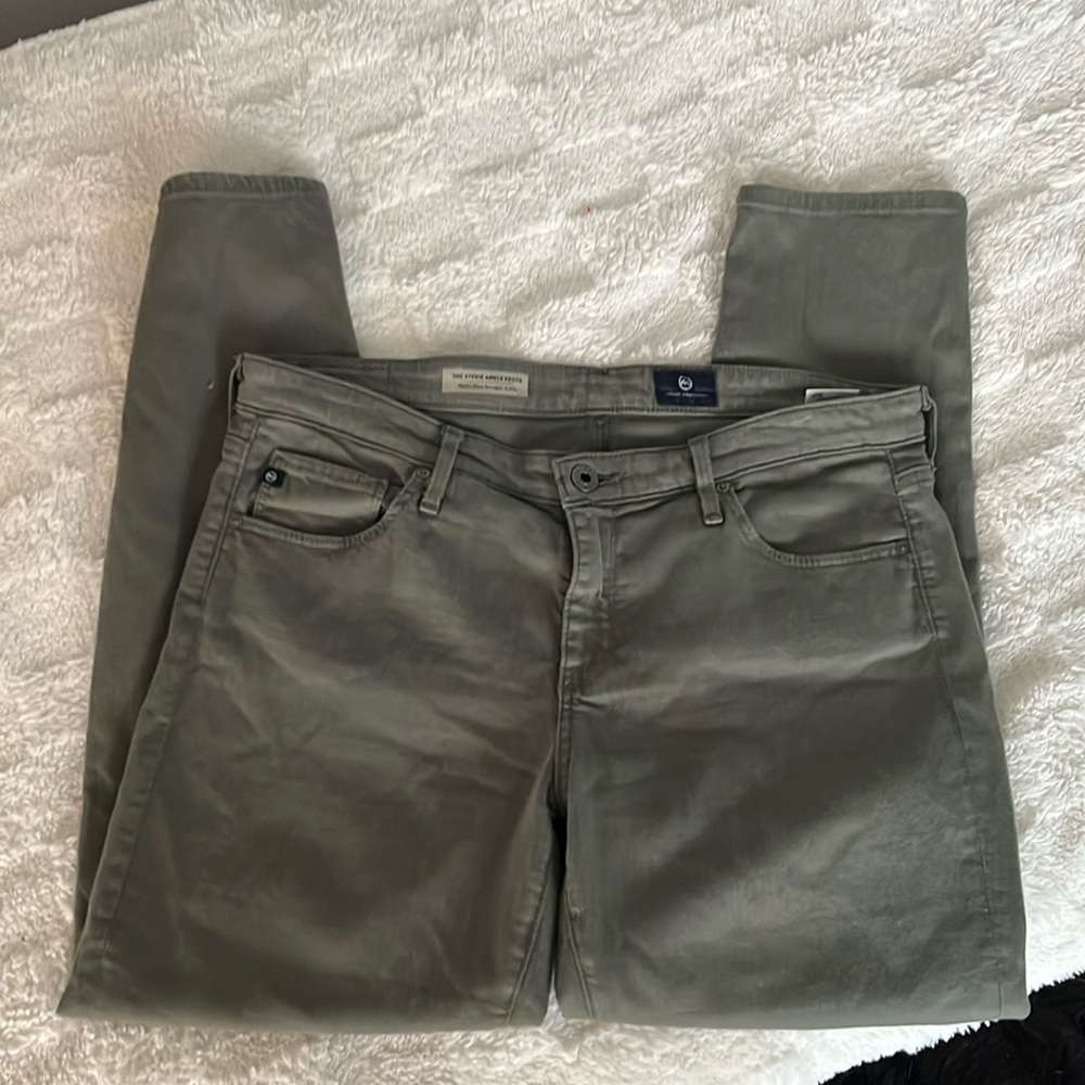 ❤️🎉🎊 Host Pick 6/26/25 🎉🎊❤️ Adriano Goldschmied Army Green Jeans